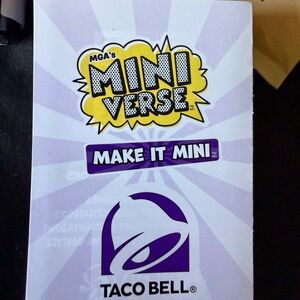 Miniverse Maki it Mini Taco Bell set